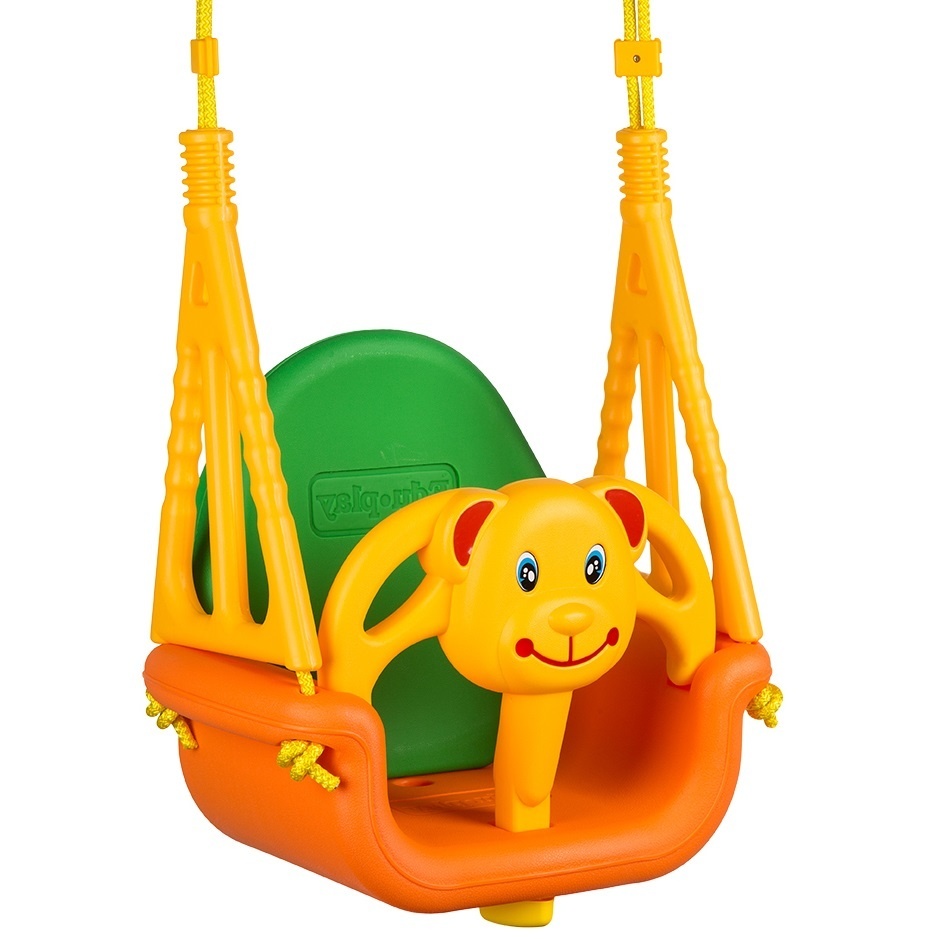 Meegroei schommel - tot 30 kg - geel, oranje, groen