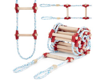 Touwladder - dakladder - 12 meter