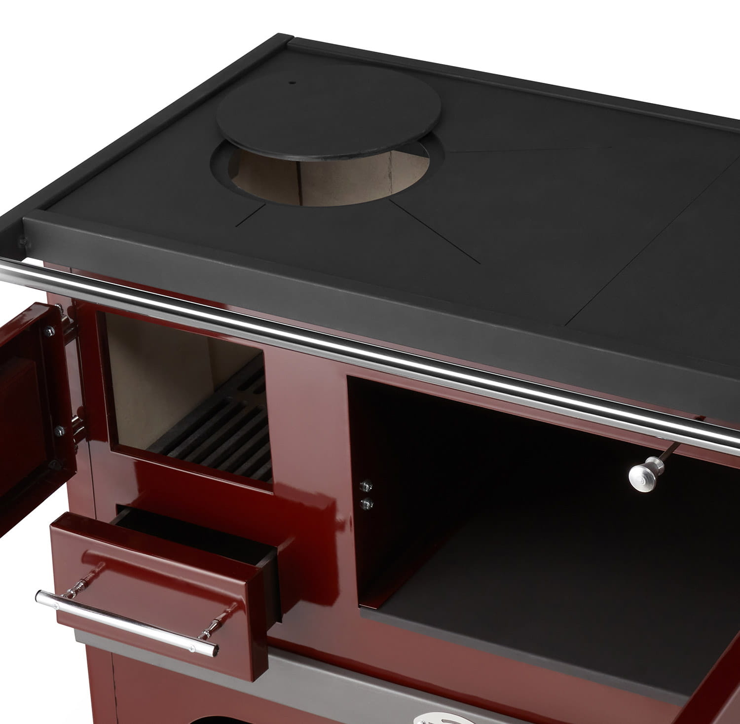 Houtfornuis - met kookplaat - 8 kW - A++