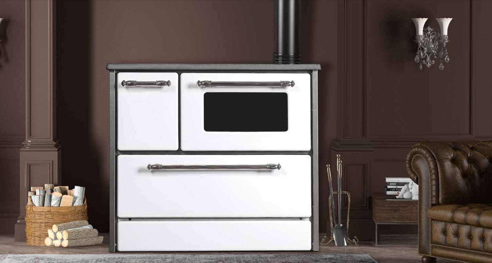 Houtfornuis - houtkachel - 9 kW tot 12 kW - energielabel A