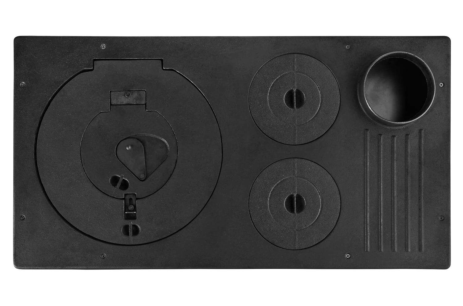 Houtfornuis - houtkachel - 8,7 kW tot 10,7 kW - energielabel A