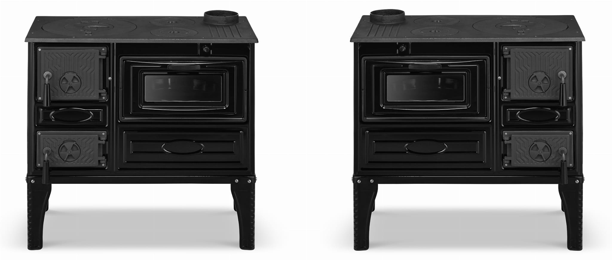 Houtfornuis - houtkachel - 8,7 kW tot 10,7 kW - energielabel A