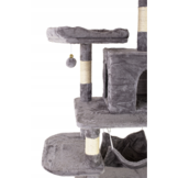 Krabpaal - kattenkrabpaal - kattenpaal - 97x50x170cm - grijs