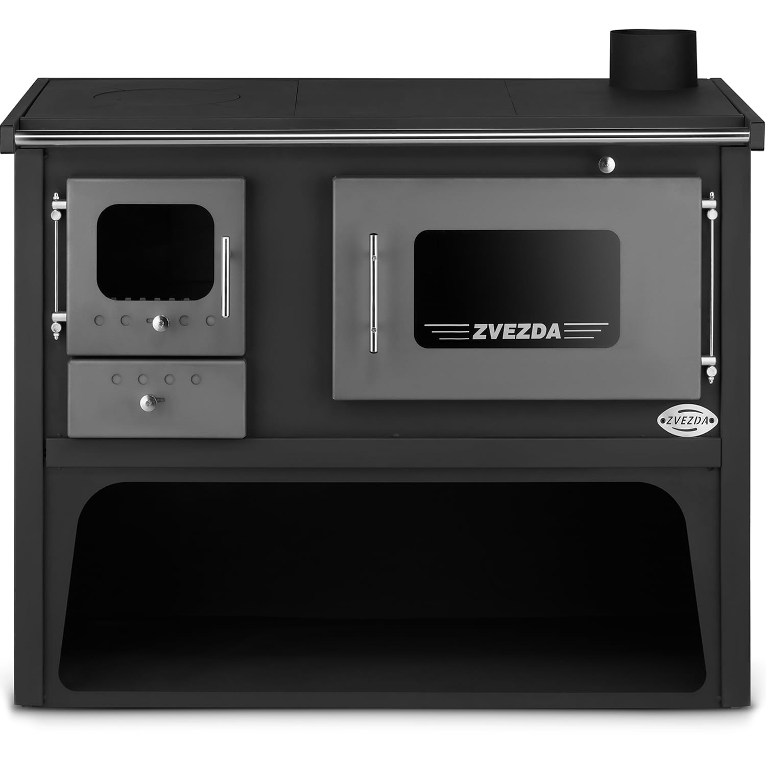 Houtkachel - met oven - met kookplaat - 16 kW tot 20 kW