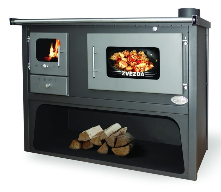 Houtkachel - met oven - met kookplaat - 16 kW tot 20 kW