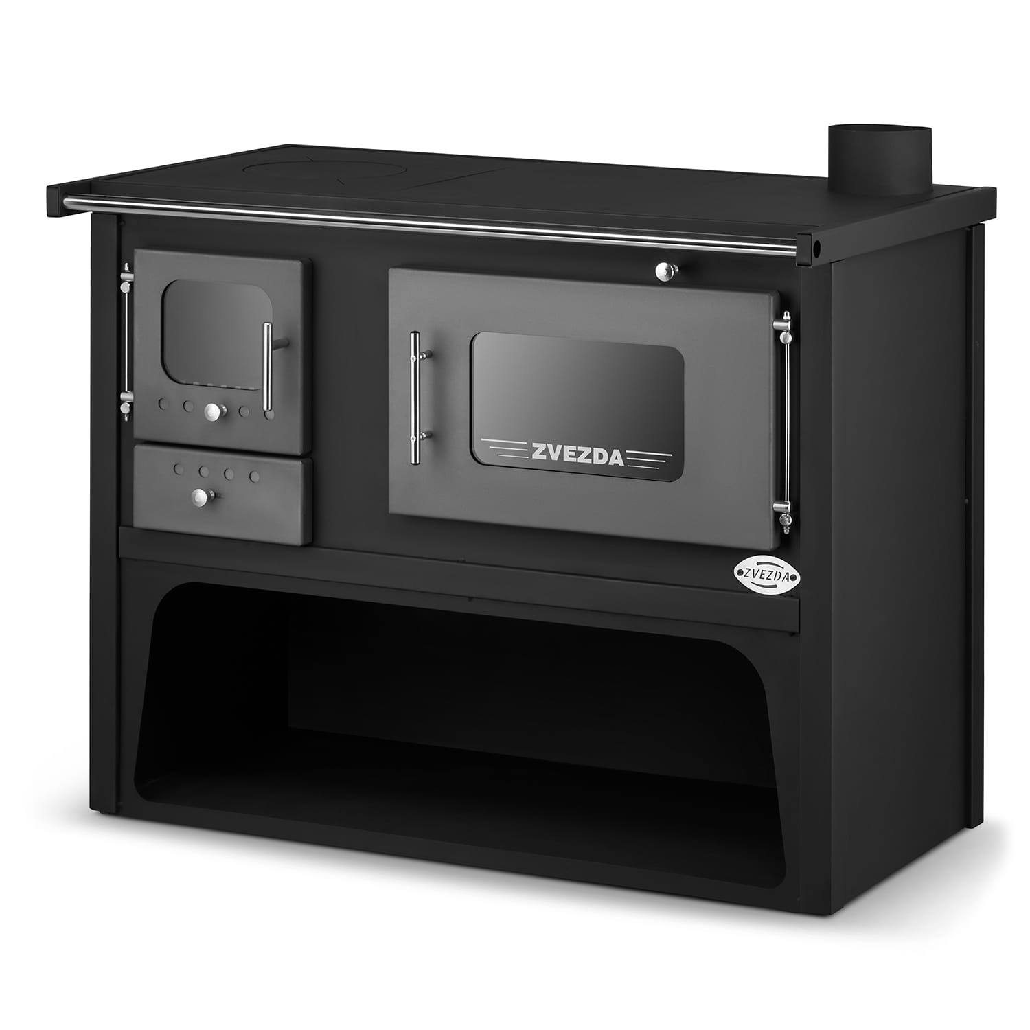 Houtkachel - met oven - met kookplaat - 16 kW tot 20 kW