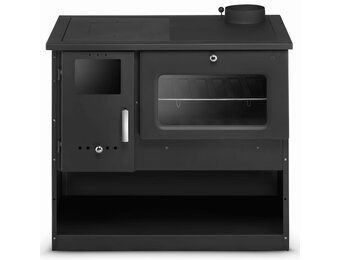 Houtfornuis - met kookplaat - 14 kW - Ø150 mm