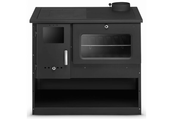 Houtfornuis - met kookplaat - 14 kW - Ø150 mm