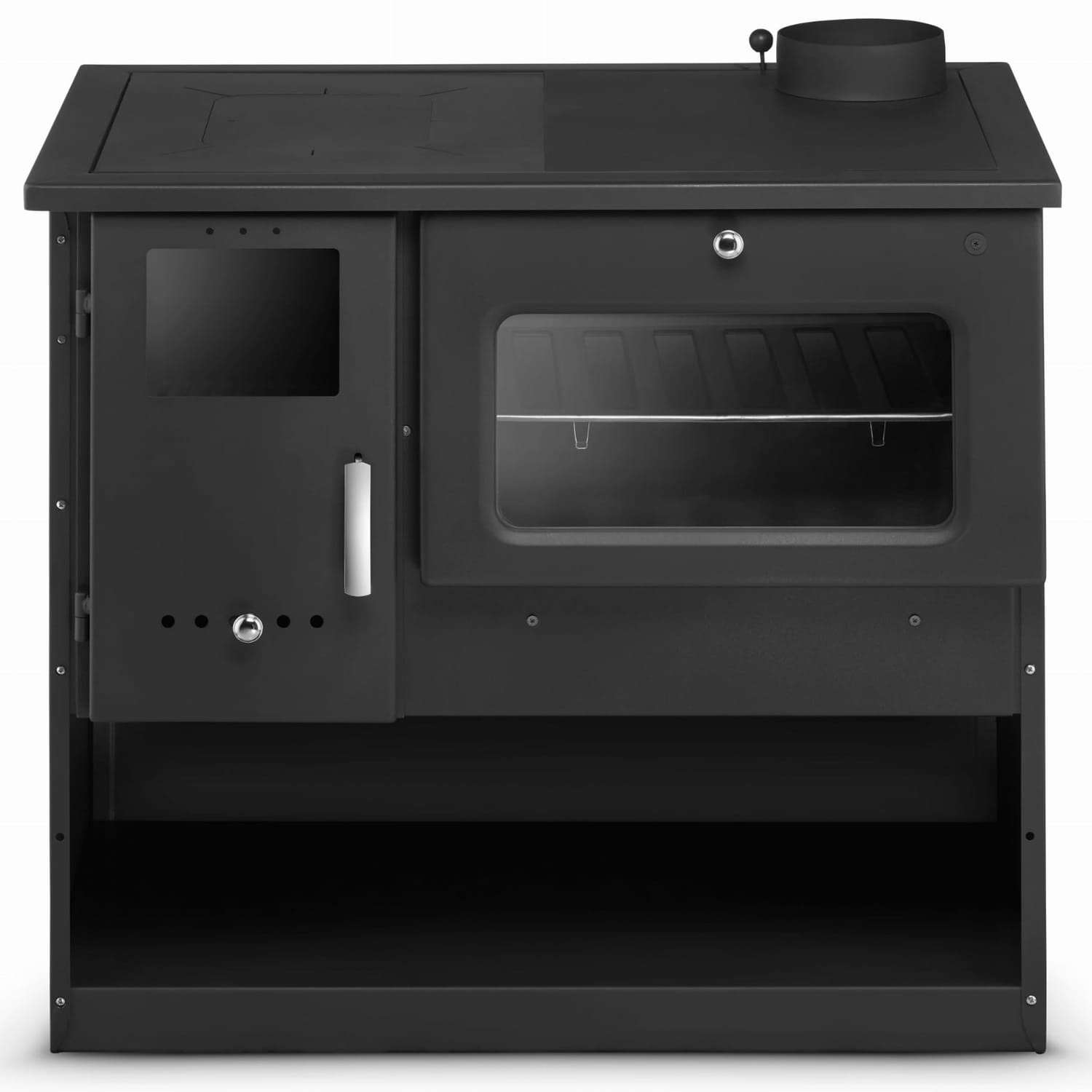 Houtfornuis - met kookplaat - 14 kW - Ø150 mm