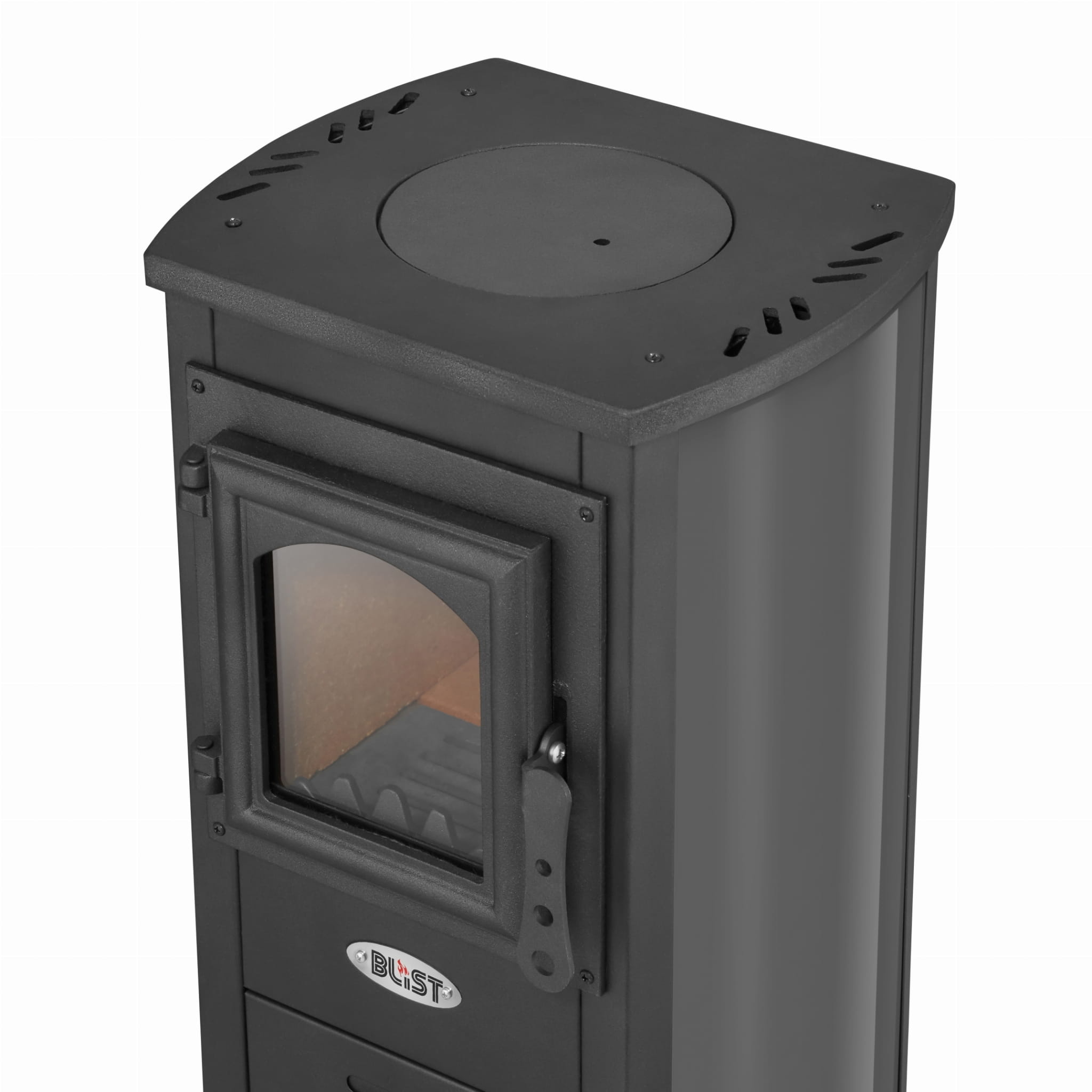 Houtkachel - antraciet - 6,6kW tot 8,5kW