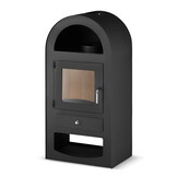 Houtkachel - antraciet - 9kW tot 11kW -EN 13240:2008