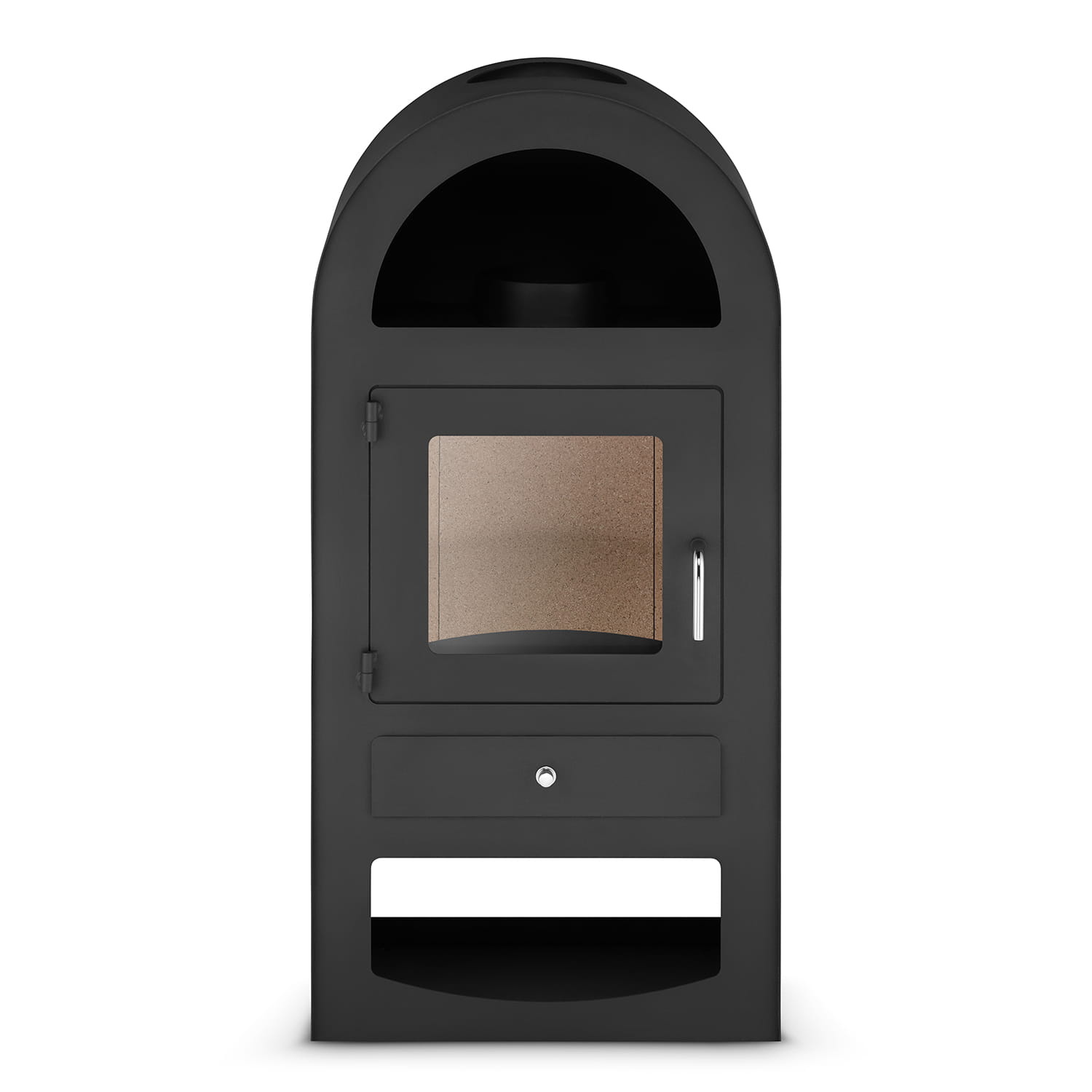 Houtkachel - antraciet - 9kW tot 11kW -EN 13240:2008