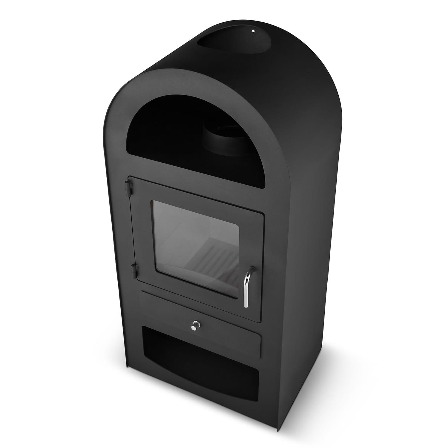 Houtkachel - antraciet - 9kW tot 11kW -EN 13240:2008