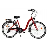 Vouwfiets - 26 inch - met 7 versnellingen - rood
