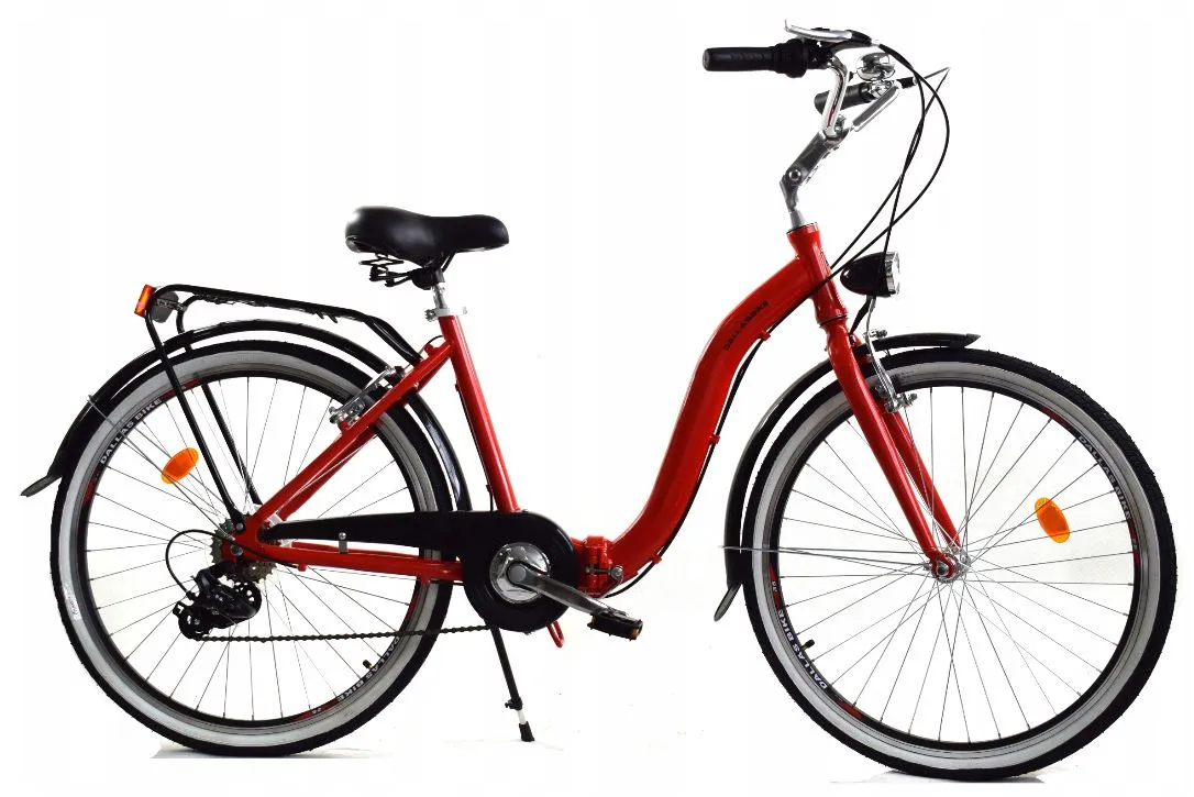 Vouwfiets - 26 inch - met 7 versnellingen - rood
