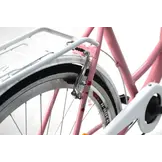Meisjesfiets - 26 inch - met 7 versnellingen - roze wit