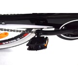 Vouwfiets - 26 inch - met 3 versnellingen - wit zwart