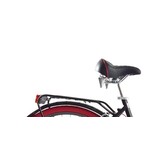Meisjesfiets - 26 inch - met 3 versnellingen - zwart rood