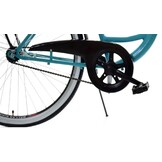 Meisjesfiets - 26 inch - stadsfiets - zeegroen zwart