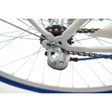 Meisjesfiets - 26 inch - met 3 versnellingen - wit blauw