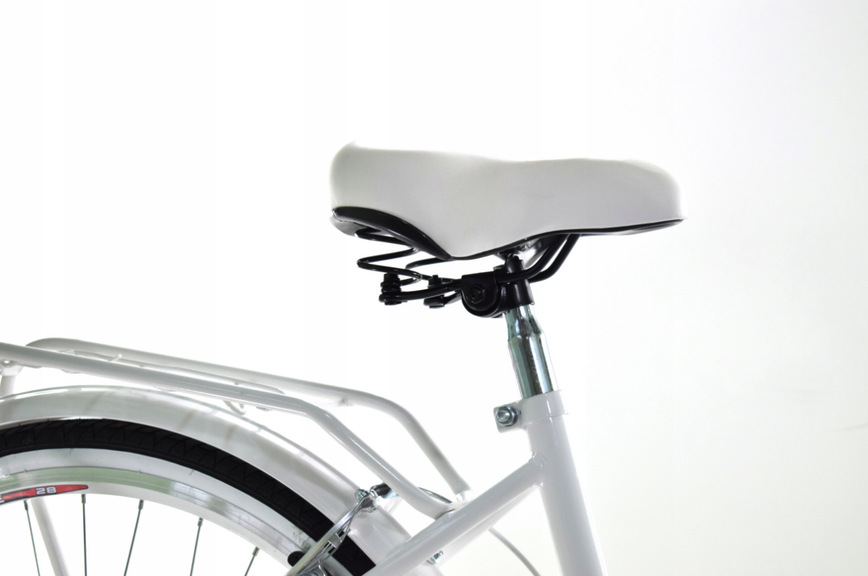 Meisjesfiets - 26 inch - met 3 versnellingen - wit