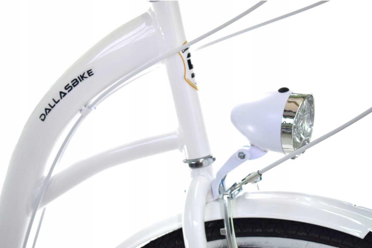 Meisjesfiets - 26 inch - met 3 versnellingen - wit