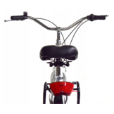 Meisjesfiets - 26 inch - met 7 versnellingen - wit zwart