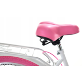 Meisjesfiets - 26 inch - met 7 versnellingen - wit roze