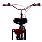 Meisjesfiets - 26 inch - met 7 versnellingen - zwart rood