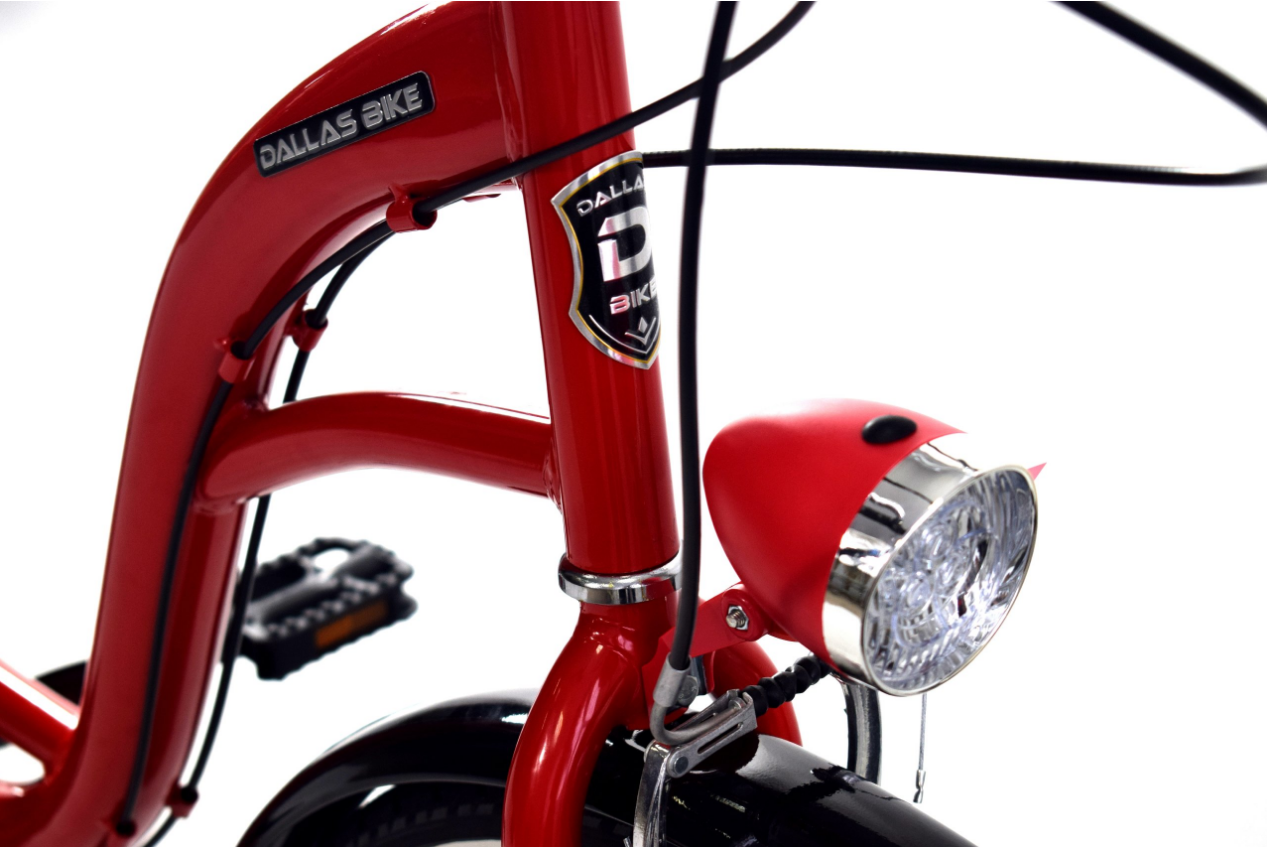 Meisjesfiets - 26 inch - met 7 versnellingen - rood zwart