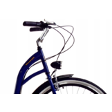 Meisjesfiets - 26 inch - met 7 versnellingen - donkerblauw