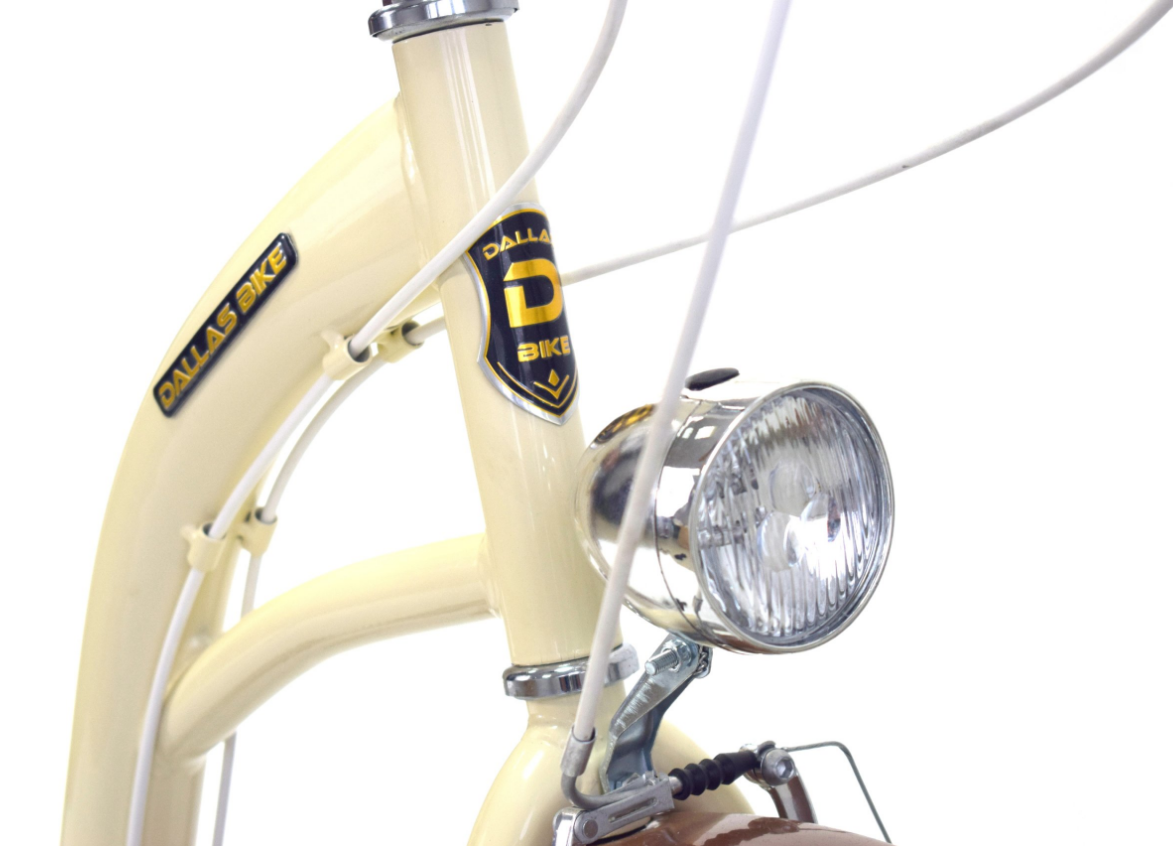 Meisjesfiets - 26 inch - met 7 versnellingen - crème bruin