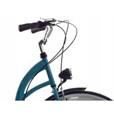 Meisjesfiets - 26 inch - met 7 versnellingen - zeegroen zwart