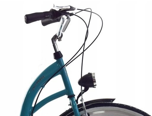 Meisjesfiets - 26 inch - met 7 versnellingen - zeegroen zwart