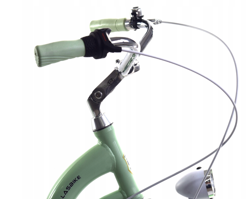 Meisjesfiets - 26 inch - met 3 versnellingen - mint wit