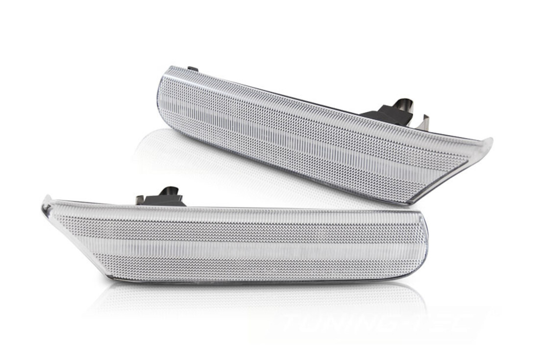 Zijkant knipperlichten geschikt voor PORSCHE 911 996 / Boxster 986 - LED - wit