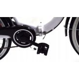 Vouwfiets - 26 inch - met 7 versnellingen - wit zwart