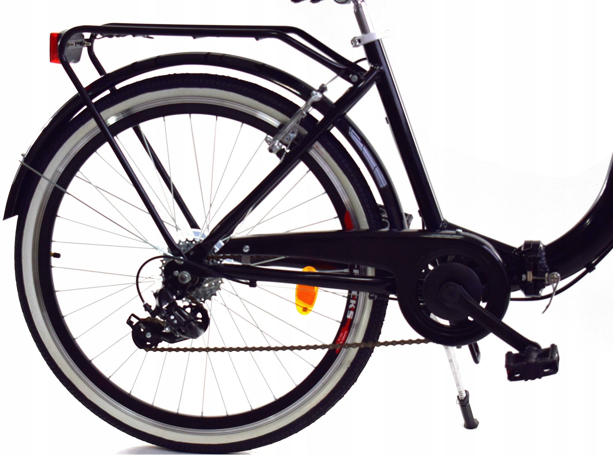 Vouwfiets - 26 inch - met 7 versnellingen - zwart