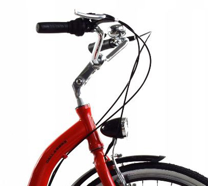 Vouwfiets - 26 inch - met 7 versnellingen - rood