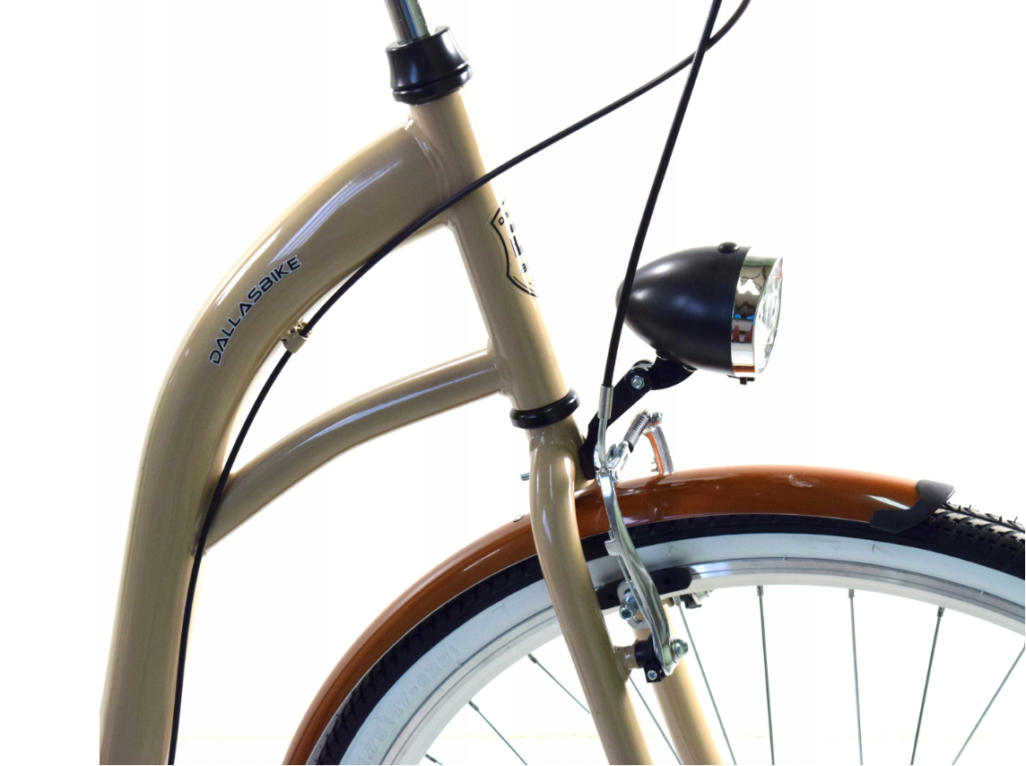 Meisjesfiets - 26 inch - met 3 versnellingen - cappuccino bruin