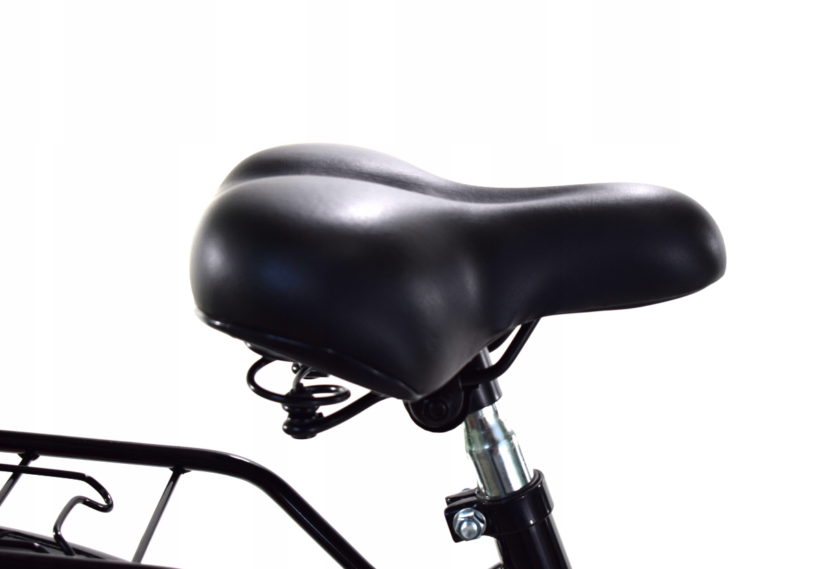 Meisjesfiets - 26 inch - met 3 versnellingen - zwart rood