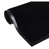 Deurmat entreemat 150 x 90 cm – antislip – zwart