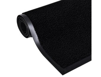 Deurmat entreemat 150 x 90 cm – antislip – zwart