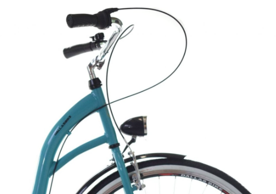 Meisjesfiets - 26 inch - met 3 versnellingen - zeegroen zwart