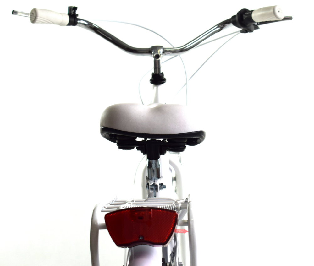 Meisjesfiets - 26 inch - met 7 versnellingen - wit