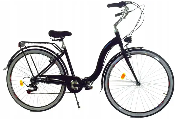 Vouwfiets - 28 inch - 7 versnellingen - zwart