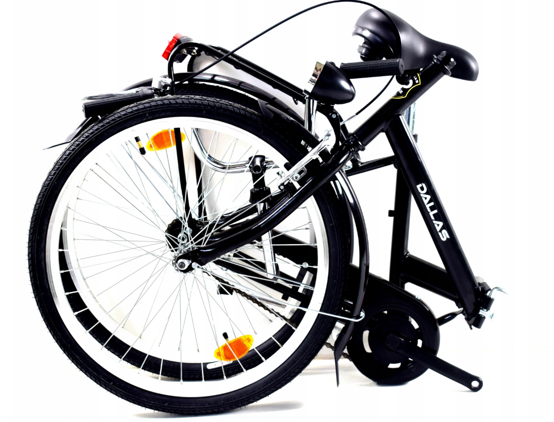 Vouwfiets - opvouwbare fiets - 24 inch - bordeauxrood