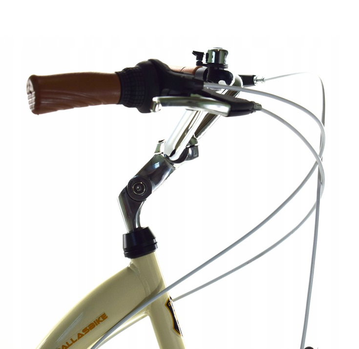 Meisjesfiets - 26 inch - 7 versnellingen - alu - crème bruin