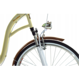Meisjesfiets - 26 inch - 7 versnellingen - alu - crème bruin