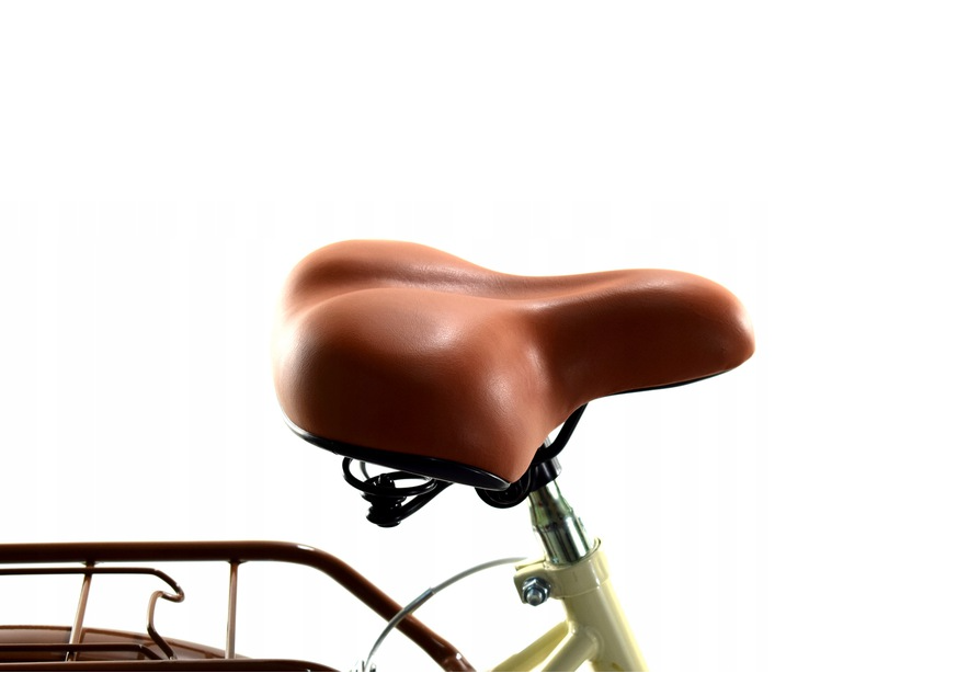 Meisjesfiets - 26 inch - 7 versnellingen - alu - crème bruin